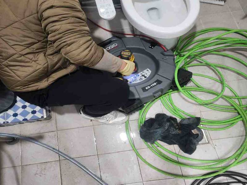 군포 변기막힘 작업사례 1