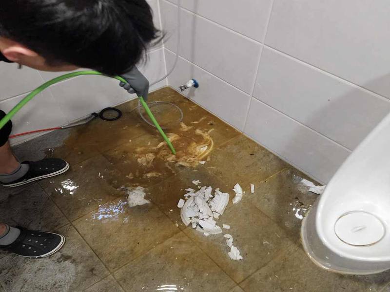 군포 변기역류 작업사례 5